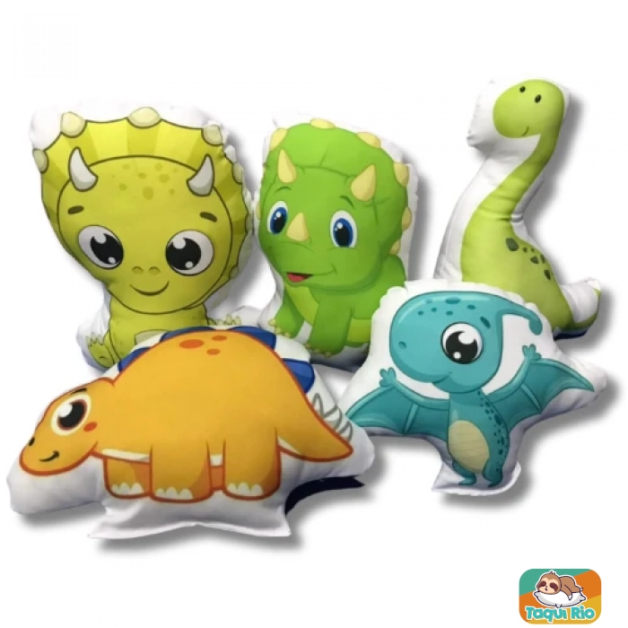 Almofadinhas decorativas Dinossauro 