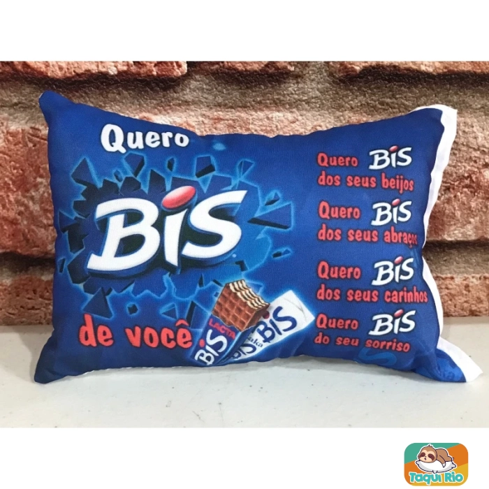 Almofadinha Frases Namorados SEM bolso com enchimento - 19x13cm