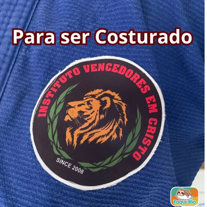 Patch Personalizado - Kimono Jiu-jitsu - Tamanho 15x15cm