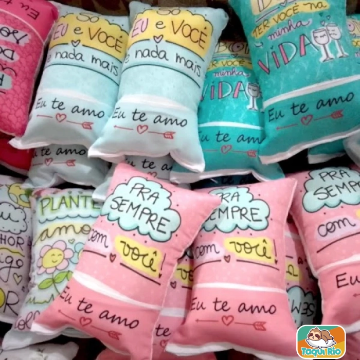Almofadinha Personalizada Dia dos Namorados 19X13Cm