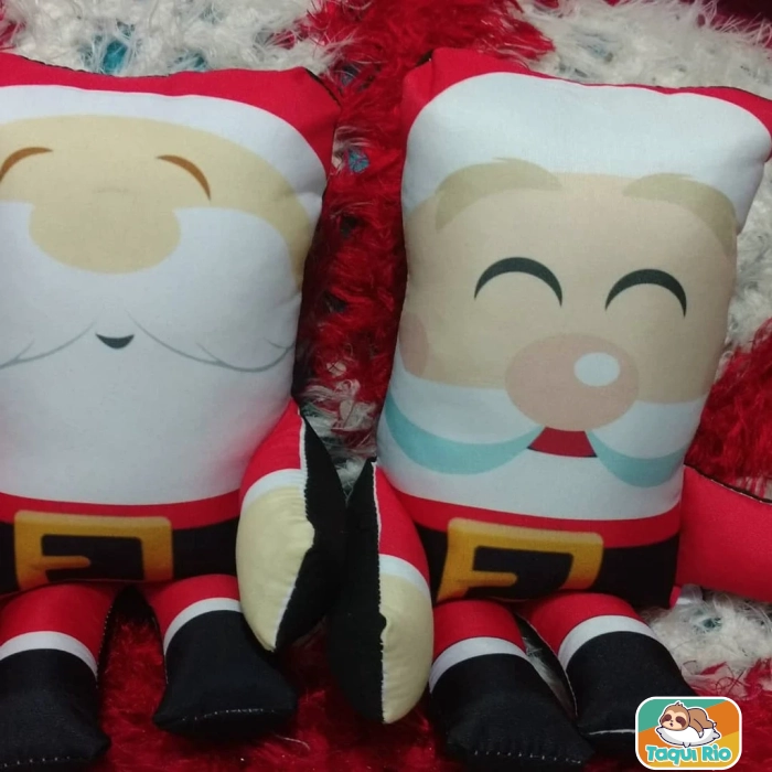 Almofadinha decorativa Papai Noel