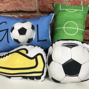Almofada Decorativa Futebol (Unidade)